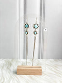 Boho Fringe Multi Stone Dangle Earrings Bag 12 - PRE ORDER