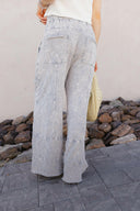 Seaside Breeze Mineral Wash Wide Leg Cropped Pants-Bottoms-Krush Kandy, Women's Online Fashion Boutique Located in Phoenix, Arizona (Scottsdale Area)