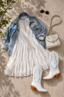 Jade-Western Long Boots