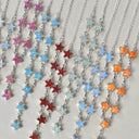 Star Studded Cast Necklace-Chain Necklaces-Rae Collective, Women's Online Fashion Boutique Located in Phoenix, Arizona (Scottsdale Area)