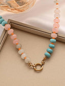 Summertime Vibe Beaded Minimalist Necklace-Necklaces-Krush Kandy, Women's Online Fashion Boutique Located in Phoenix, Arizona (Scottsdale Area)