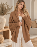 Bat Sleeve Knit Cardigan