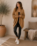 Bat Sleeve Knit Cardigan