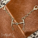 Western Luxe Bit Chain Bag Charm