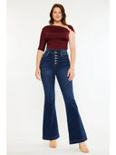 Blairen Ultra High Rise Flare Jeans- Curvy