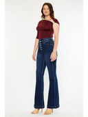 Blairen Ultra High Rise Flare Jeans- Curvy