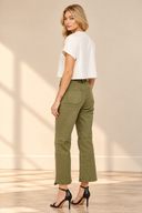 Blonde Woman in Olive Utility Jeans.png