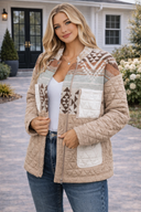Western Quilted Aztec Jacket