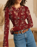 Bloom Muse Sheer Mesh Top