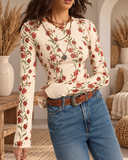 Bloom Muse Sheer Mesh Top