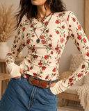 Bloom Muse Sheer Mesh Top