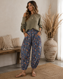 Blue Meadow Barrel Jeans