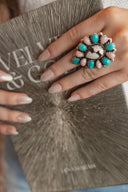 Blush Desert Bloom Statement Ring S.No 9