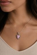 Blush Heart Whisper Pendant S.No 1