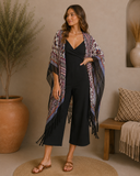 Bohemian Diamond Tassel Kimono