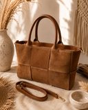 Borsa Grande in Camoscio Amanda Suede Leather Bag | Pre-Order