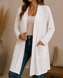 Boyfriend Pocket Cardigan
