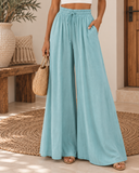Breeze Printed Wide Leg Pants