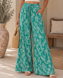 Breeze Printed Wide Leg Pants