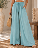 Breeze Printed Wide Leg Pants