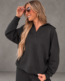 Bristol Bliss Collared V-Neck Lounge Set
