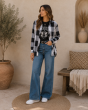 Buffalo Plaid Button Up
