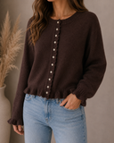 Button Up Sweater