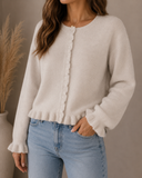 Button Up Sweater