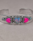 Heartfelt Trio Cuff Bracelet-Cuffs-Krush Kandy, Women's Online Fashion Boutique Located in Phoenix, Arizona (Scottsdale Area)