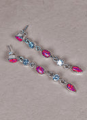Triple Double Dangle Earrings-Drop Earrings-Krush Kandy, Women's Online Fashion Boutique Located in Phoenix, Arizona (Scottsdale Area)