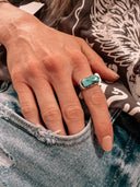 One Wish Single Stone Ring-Statement Rings-Krush Kandy, Women's Online Fashion Boutique Located in Phoenix, Arizona (Scottsdale Area)