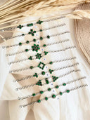 Irish Green Dahlia Bracelets sno 28-Bracelets-Krush Kandy, Women's Online Fashion Boutique Located in Phoenix, Arizona (Scottsdale Area)