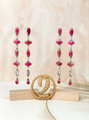 Desert Jasper Statement Dangle Earrings-Earrings-Krush Kandy, Women's Online Fashion Boutique Located in Phoenix, Arizona (Scottsdale Area)