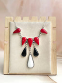 Halloween Necklace Rosarita & Black Onyx sno 7-Necklaces-Krush Kandy, Women's Online Fashion Boutique Located in Phoenix, Arizona (Scottsdale Area)