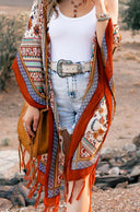 Bohemian Diamond Tassel Kimono-Kimonos-Krush Kandy, Women's Online Fashion Boutique Located in Phoenix, Arizona (Scottsdale Area)