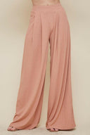Drive You Mad Ribbed Wide Leg Pants | 6 Colors-Pants-Rae Collective, Women's Online Fashion Boutique Located in Phoenix, Arizona (Scottsdale Area)