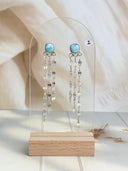 Bling Them Up Tassel Multi Stone Studs Bag 1