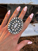 Big Mama Concho Ring MADE TO ORDER-Cluster Rings-Rae Collective, Women's Online Fashion Boutique Located in Phoenix, Arizona (Scottsdale Area)