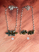 Desert Sage Jasper One of A Kind Bar Necklaces