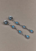 Sterling Silver Tear Drop Earrings-Drop Earrings-Rae Collective, Women's Online Fashion Boutique Located in Phoenix, Arizona (Scottsdale Area)