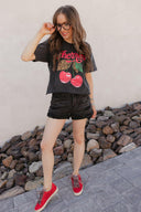 Wild Cherry Vintage Graphic Tee-Graphic Tees-Rae Collective, Women's Online Fashion Boutique Located in Phoenix, Arizona (Scottsdale Area)