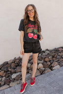 Wild Cherry Vintage Graphic Tee-Graphic Tees-Rae Collective, Women's Online Fashion Boutique Located in Phoenix, Arizona (Scottsdale Area)