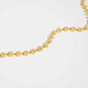 Sunburst Pendant Chain Necklace