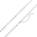 Sunburst Pendant Chain Necklace