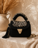 The Spotted Sweetheart Leopard Handmade Crochet Purse