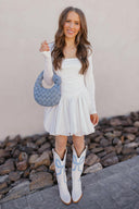 Western Bow Detail Boots-Boots-Rae Collective, Women's Online Fashion Boutique Located in Phoenix, Arizona (Scottsdale Area)