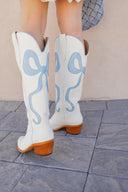 Western Bow Detail Boots-Boots-Krush Kandy, Women's Online Fashion Boutique Located in Phoenix, Arizona (Scottsdale Area)