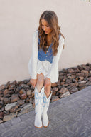 Western Bow Detail Boots-Boots-Rae Collective, Women's Online Fashion Boutique Located in Phoenix, Arizona (Scottsdale Area)