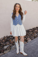 Western Bow Detail Boots-Boots-Rae Collective, Women's Online Fashion Boutique Located in Phoenix, Arizona (Scottsdale Area)