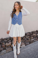 Western Bow Detail Boots-Boots-Rae Collective, Women's Online Fashion Boutique Located in Phoenix, Arizona (Scottsdale Area)